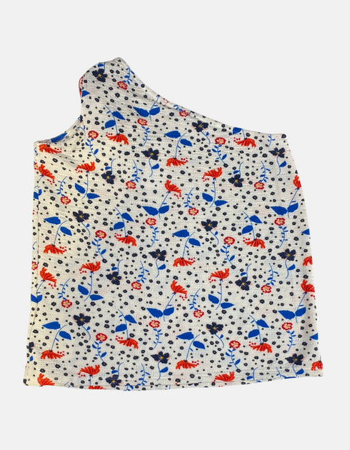 White floral blouse FM